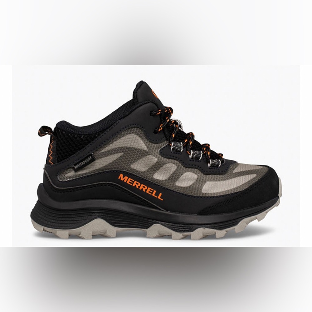 Merell Kid's Moab Speed Mid Waterproof Hiking Boots Size 2.5